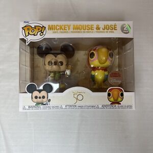 Funko Pop! Vinyl: Disney - Mickey Mouse & Jose - 2 Pack - Disney (Exclusive)